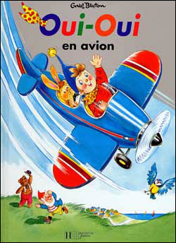 Oui-Oui en avion