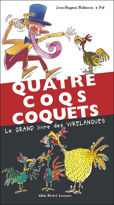 Quatre coqs coquets