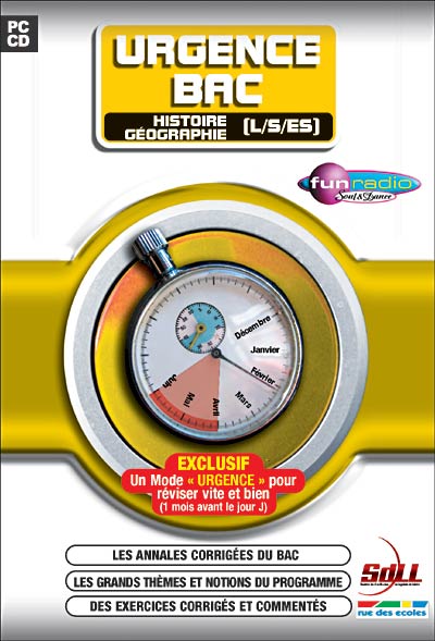 Urgence Bac Histoire - Géographie - Série L - S - ES État correct - SDLL (Société de Distribution de Logic reconditionné disponible sur Fnac