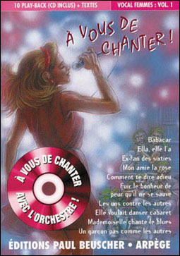 A vous de chanter vocal femmes,1+cd - Collectif - Livre CD