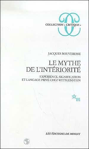 Le Mythe de l'intériorité