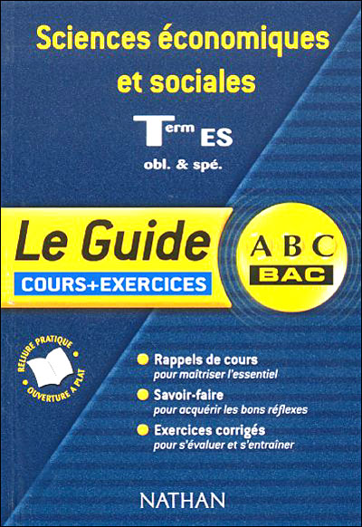 ABC Bac Sciences économique et sociales Term ES