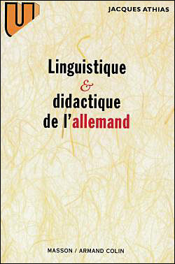 Linguistique et didactique de l'allemand