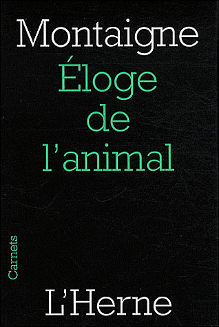Eloge de l'animal
