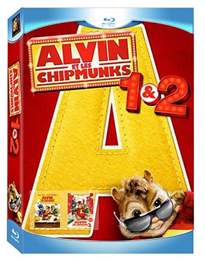 Alvin et les Chipmunks - Alvin et les Chipmunks 2 - Coffret Blu-Ray