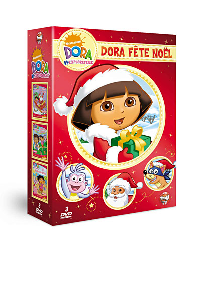 Dora l'exploratrice fête Noël - Coffret 3 DVD