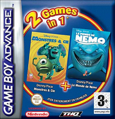 Le Monde De Nemo + Monstres & Cie