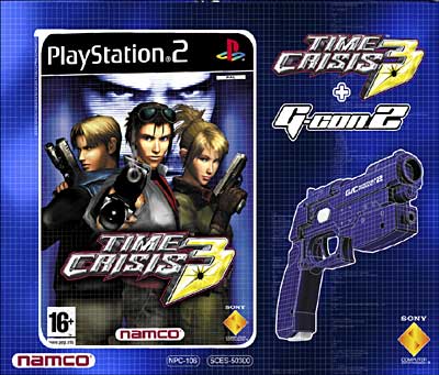 Time Crisis 3 + Guncon 2 - Ensemble complet - 1 utilisateur Time Crisis 3 + Guncon 2 - Ensemble complet - 1 utilisateur