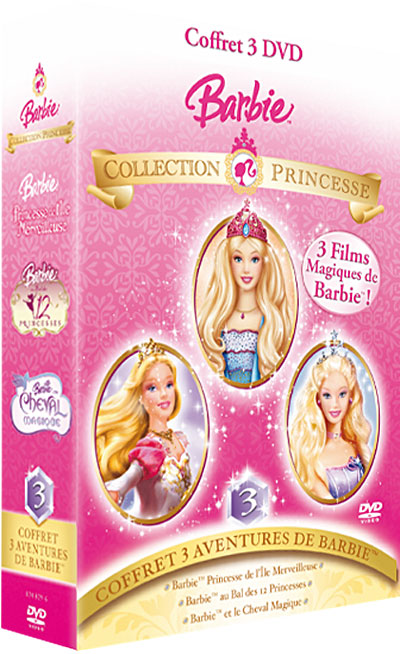COFFRET DVD BARBIE COLLECTION FEERIE - Cdiscount DVD
