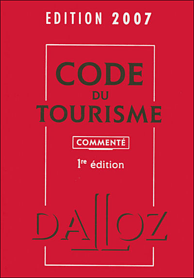 Code du tourisme commenté