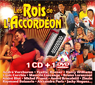 Les rois de l'accordéon 2010 - Inclus DVD bonus