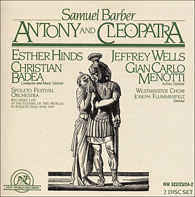 ANTONY AND CLEOPATRA (GA)