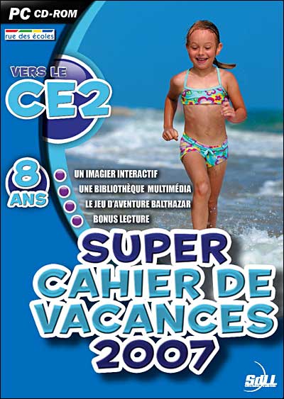 Sdll (Société De Distribution De Logiciels De Loisirs) Super Cahier De Vacances 2007 - Vers Le Ce2