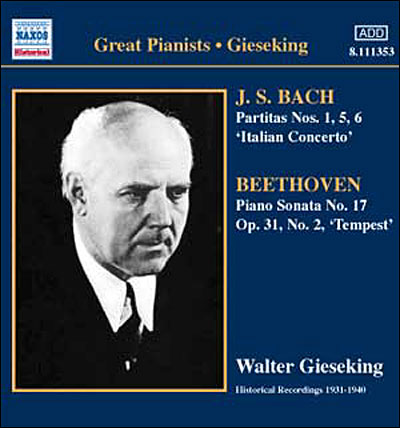 Walter gieseking piano