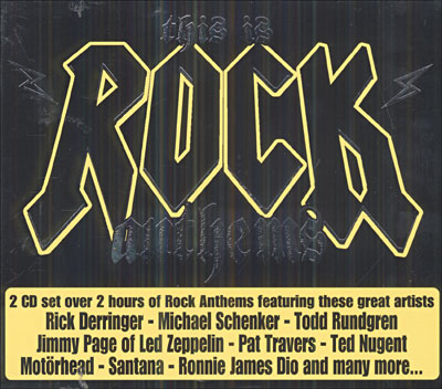 This is rock anthems