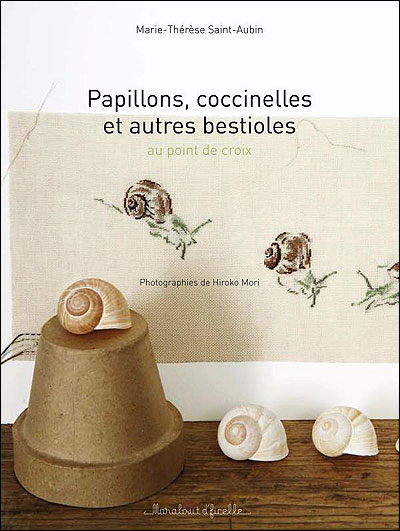 Papillons, coccinelles et autres bestioles au point de croix