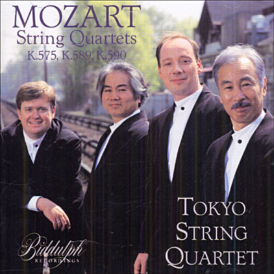 Quatuor à cordes K.575, K.589,K.590