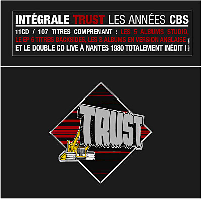 Les années CBS - Coffret 11 CD - Trust - CD album - Achat & prix