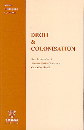 Droit & Colonisation