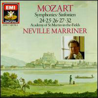 Symphonie N°24, N°25, N°26, N°32