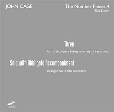 Three - Solo with obbligato accompaniment
