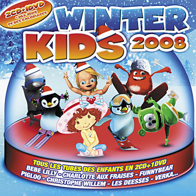 Winter kids 2008 - Inclus DVD, jeux et coloriages