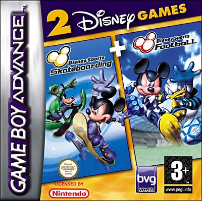 Disney Sports Skateboarding + Disney Sports Football