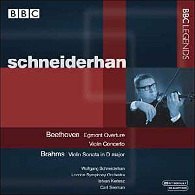 Beethoven, Brahms : Violinkonzert-Ouverture Egmont / Sonata