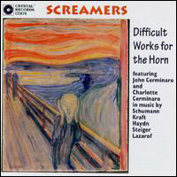 Screamers difficult works forhorn/various
