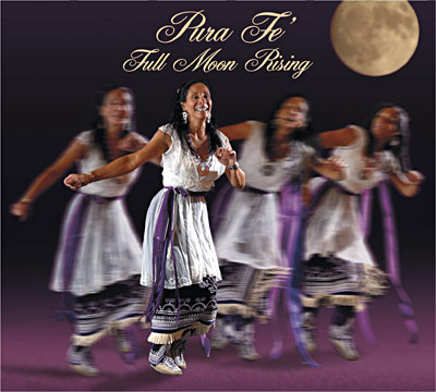 Full moon rising