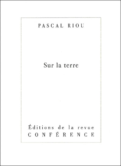 Sur la terre