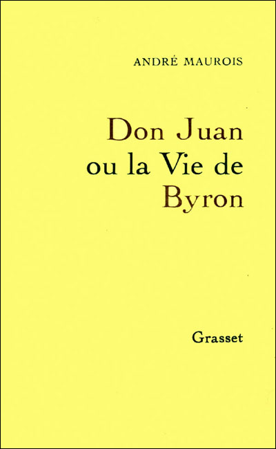 Don Juan ou la Vie de Byron