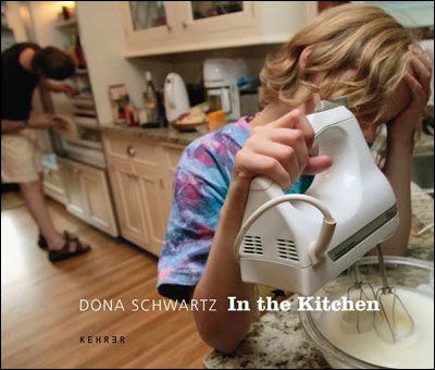 Dona Schwartz in the kitchen