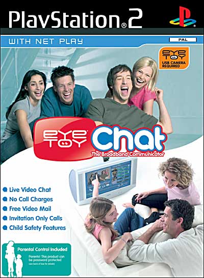 Eye Toy Chat + Caméra + Adaptateur Réseau