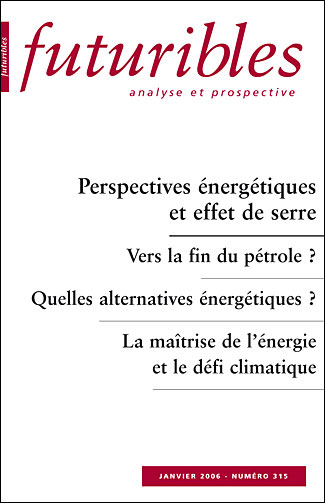 Perspectives énergetiques et effet de serre