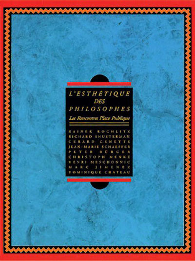 L'esthetique des philosophes (fr) - Rainer Rochlitz - broché