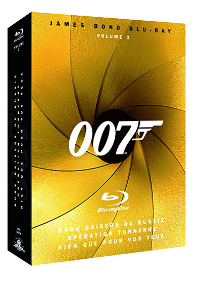 Bons baisers de Russie, Rien que pour vos yeux, Opération Tonnerre Blu-ray