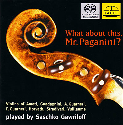 What about this, Mr. Paganini? - Super Audio CD hybride