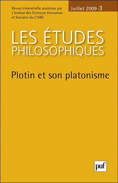 Plotin et son platonisme