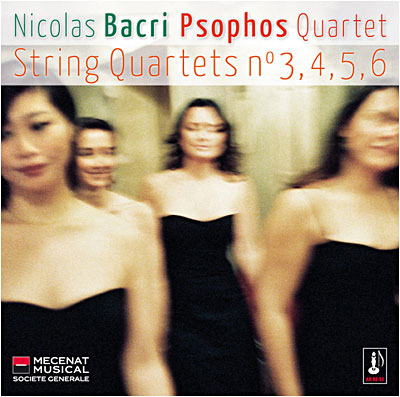 Quatuors à cordes 3, 4, 5, et 6