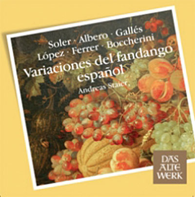 Variations du fandango espagnol