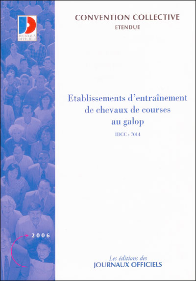 Etablissements d'entrainement de chevaux de courses au galop n°3615 2006