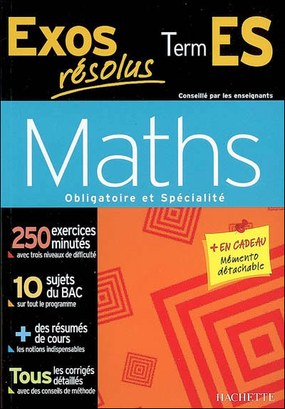 Maths Terminale Es Obligatoire Et Spécialité Edition 2008 Broché Collectif Achat Livre Fnac 1044