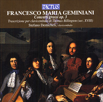 Concerti grossi/Transcriptions pour clavecin