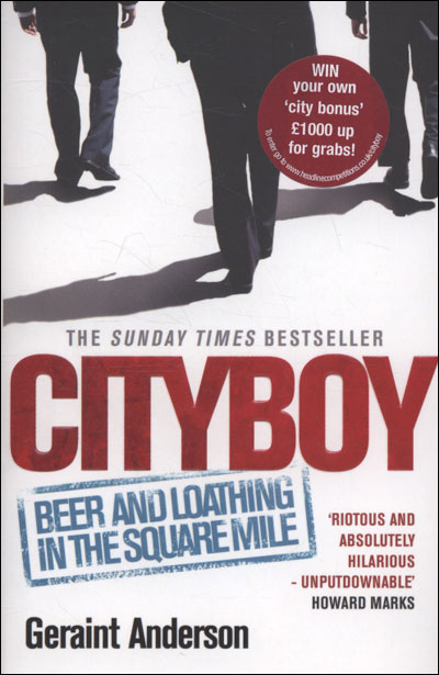 Cityboy - Geraint Anderson - Poche