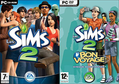 Bi Pack : Les Sims 2 + Les Sims 2 Bon Voyage