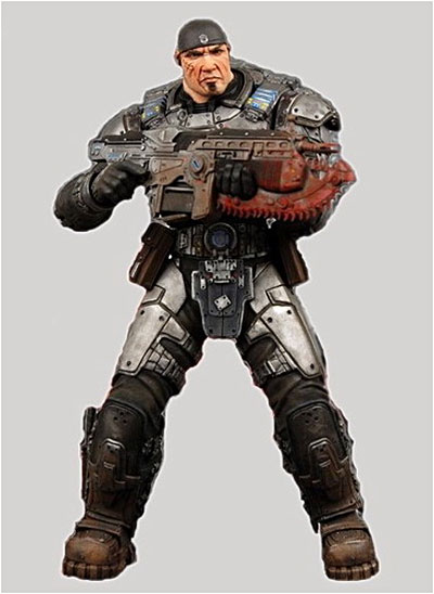 Gears Of War - Figurine Marcus Fenix 30 Cm - Figurine de collection ...