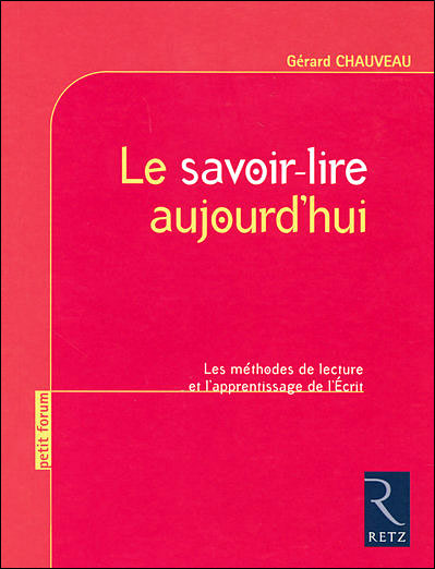 Le savoir lire aujourd'hui