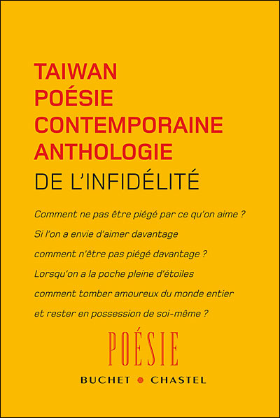 De l infidelite anthologie de poesie chinoisecontemporaine d