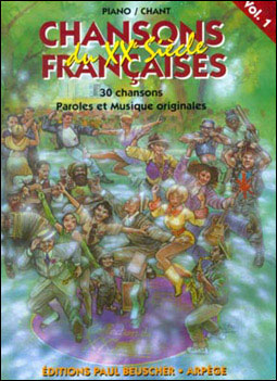 Chansons française du 20e siecle,1 - Collectif - broché